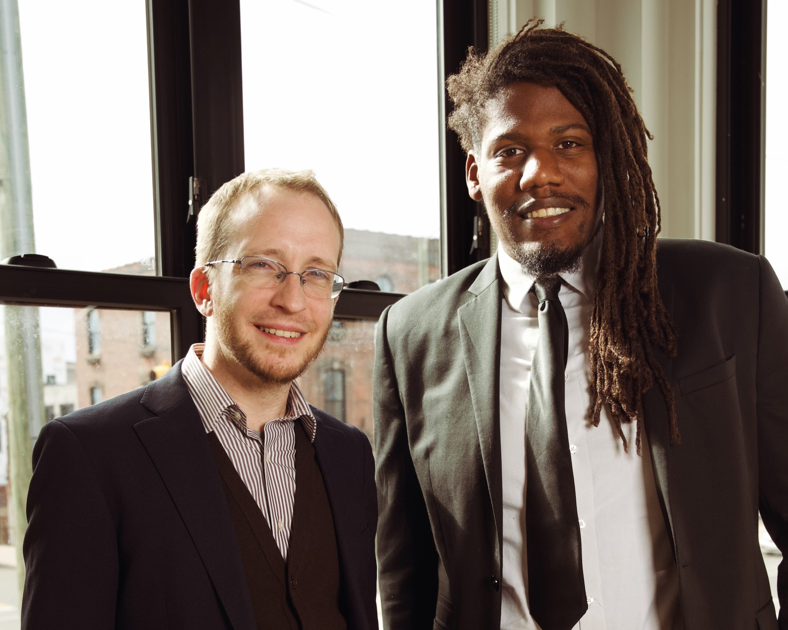 Dr. Carter Comrie and Dr. Alexander Krieg together